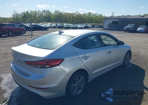 2018 Hyundai Elantra Sel z USA, uszkodzony, nr VIN 5NPD84LF1JH235707